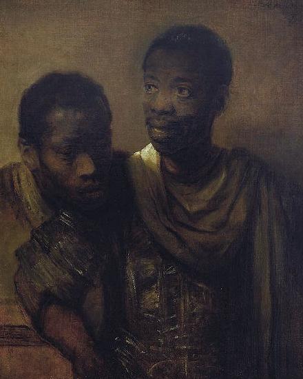 Rembrandt Peale Two young Africans. oil painting image